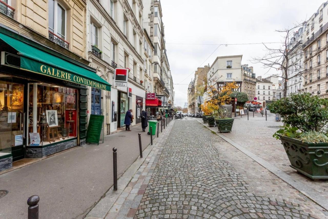 Abbesses - Superbe Appartement Avec Cheminees パリ エクステリア 写真